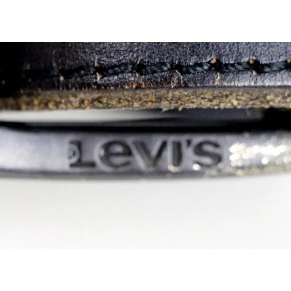 Levi's DARK BROWN GENUINE LEATHER 1.5